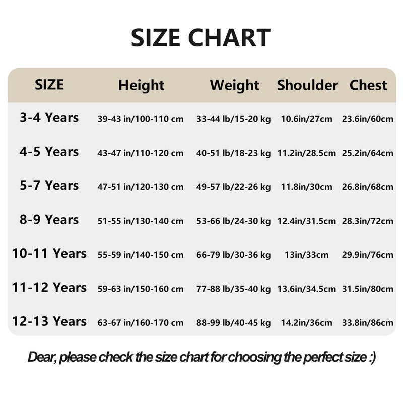 CUNYI Boys Girls Turtleneck Long Sleeve Soft Cotton T-Shirts Solid Color Warm Tops, SA12578, Black, 110 - Image 3
